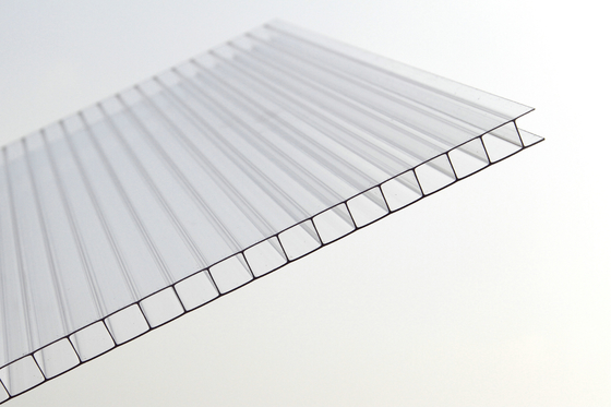 High Safety Lexan Polycarbonate Sheet , Clear Patio Cover Panels 4mm -10mm