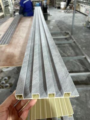 3d 인테리어 WPC 장식 벽 패널 160 * 23mm