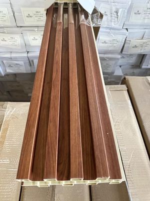 홀 23MM 두께 Wpc 플루팅 벽 패널 외관