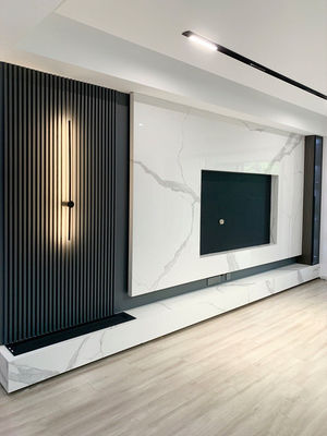 간편한 설치 WPC 벽 패널 야외용 2.9m/3m/맞춤 길이 클립 및 나사 포함