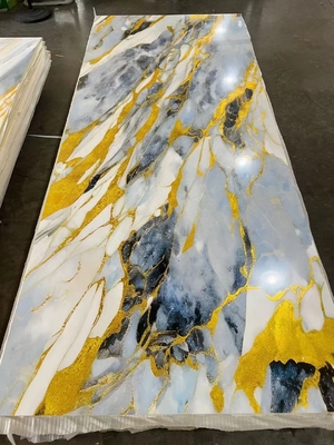 벽 장식용 방수 PVC 정체판 자외선 대리석판 1220x2440x3mm