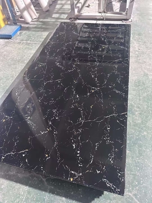 PVC 자외선 보드 방수 대리석 벽 패널 고 광택 장식 패널