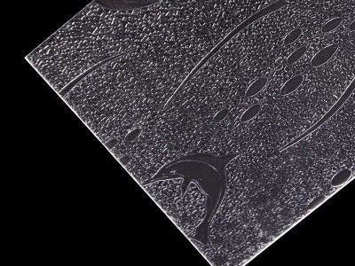 2mm 텍스처 샤워문용 폴리스티렌 시트 다양한 패턴