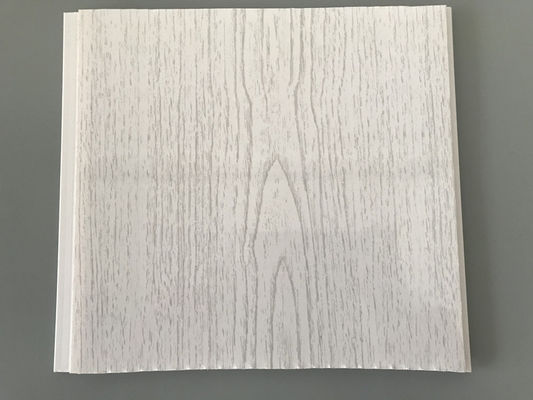 내후성 천장 PVC 우드 패널 250x7mm 2.5kg/Sqm 나무 평판 PVC 패널
