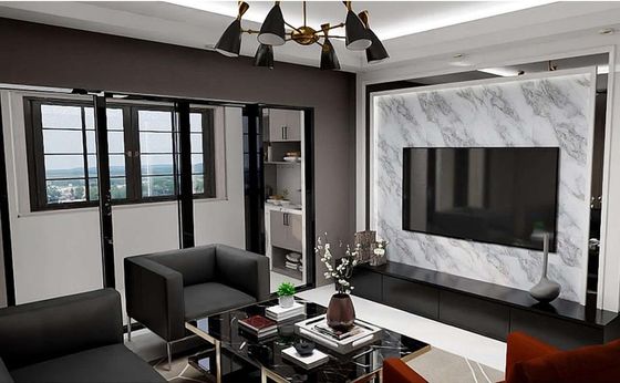 4*8ft UV 대리석 보드 인기 색상 PVC UV 대리석 잎 더 저렴 장식 벽 패널 설치가 쉽습니다