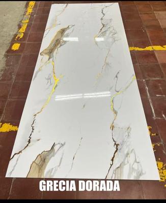 새로운 라미나 pvc UV 대리석 3D UV 대리석 엽 Popular planchas de marmol drywall SPC 장식 벽 패널