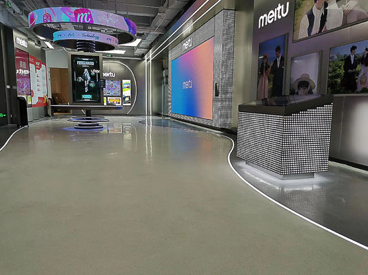 강도 에포시 대리석 바닥 환경 친화적 자기 평준화 바닥 페인트 에포시 레진 컬러 모래 바닥 코팅