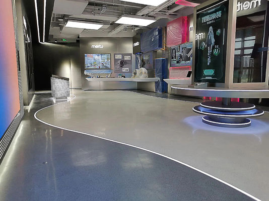 강도 에포시 대리석 바닥 환경 친화적 자기 평준화 바닥 페인트 에포시 레진 컬러 모래 바닥 코팅