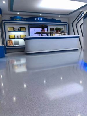 거울 대리석 효과 에포시지 바닥 코팅 착용 내구성 높은 바닥 페인트 색 모래 바닥 코팅 에포시지