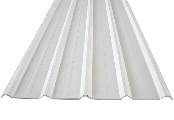 1070mm Blanca Tejas de UPVC con cresta alta 2mm Teja termoacustica UPVC 에코루프 테코스 de UPVC 라틴 아메리카에서 인기있는 커버타