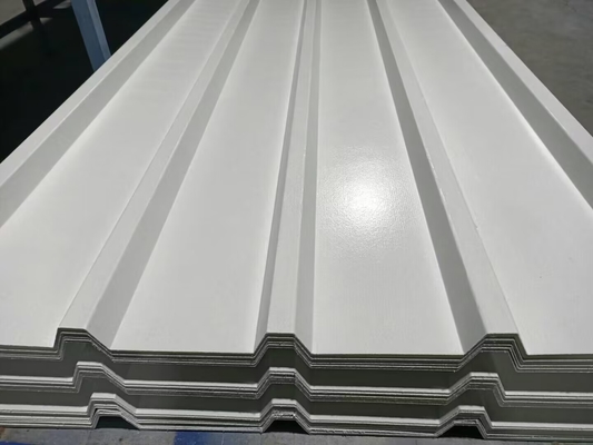 고품질의 UPVC 지붕 잎 흰색 T1070 UPVC 지붕 잎 파동 지붕 잎 저렴한 PVC 지붕 재료