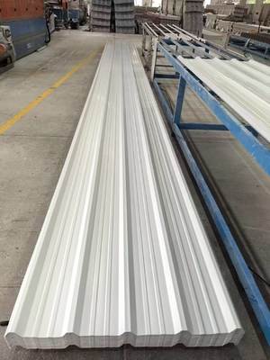 1070mm Blanca Tejas de UPVC con cresta alta 2mm Teja termoacustica UPVC 에코루프 테코스 de UPVC 라틴 아메리카에서 인기있는 커버타