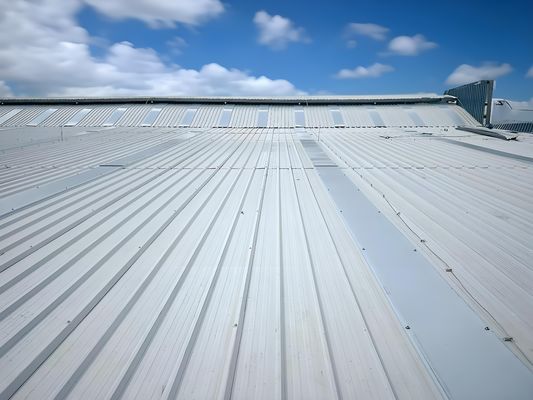 1070mm Blanca Tejas de UPVC con cresta alta 2mm Teja termoacustica UPVC 에코루프 테코스 de UPVC 라틴 아메리카에서 인기있는 커버타