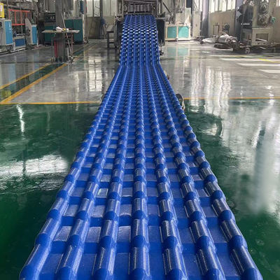 Fireproof external UPVC sheets suppliers Anti-UV pvc corrugated roofing sheet Popular UPVC plastic roof tiles Synthetic tiles with ASA coating