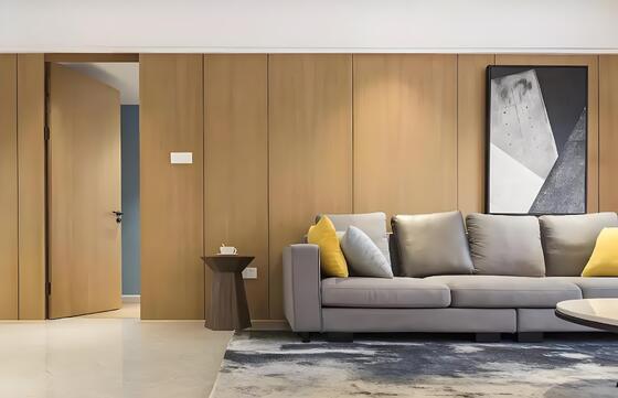 대나무 석탄 섬유 나무 플레어 Pvc 벽판 5mm 대나무 벽판 Wpc 플레어 벽판 쉽게 설치 PVC 벽판