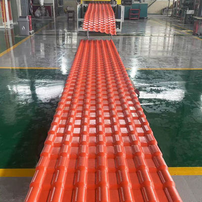 Fireproof external UPVC sheets suppliers Anti-UV pvc corrugated roofing sheet Popular UPVC plastic roof tiles Synthetic tiles with ASA coating